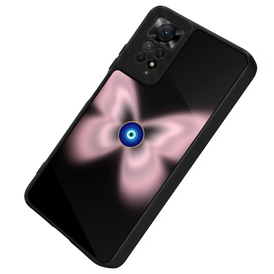 Xiaomi Redmi Note 12 Pro Uyumlu Nazar Tasarımlı Glossy Premium Kılıf