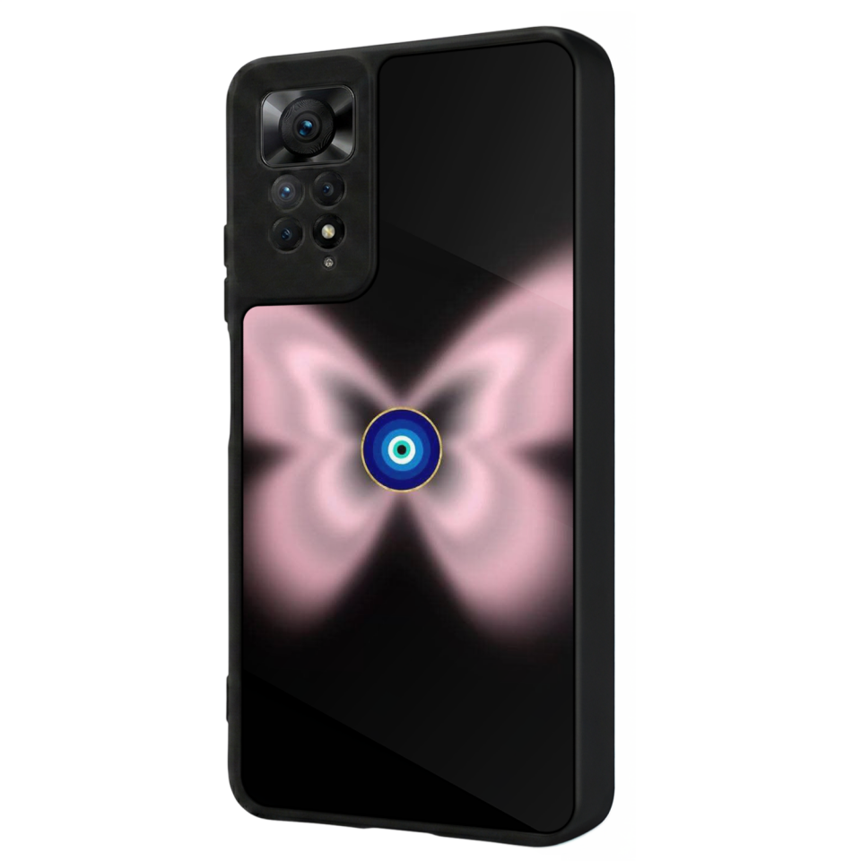 Xiaomi Redmi Note 12 Pro Uyumlu Nazar Tasarımlı Glossy Premium Kılıf