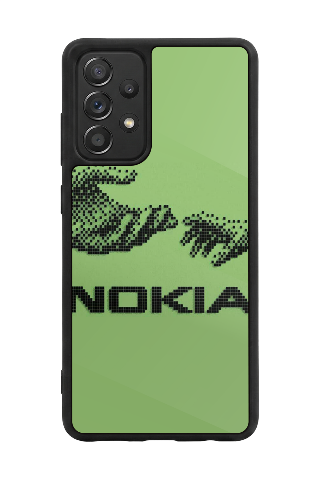 Samsung Galaxy A72 Uyumlu Nokia Tasarımlı Glossy Premium Kılıf