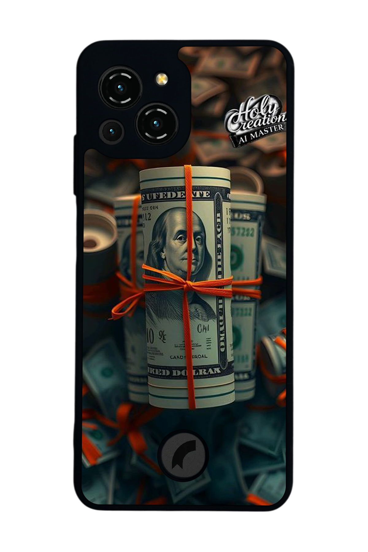 Reeder S23 Pro Max Uyumlu Para Tasarımlı Glossy Premium Kılıf