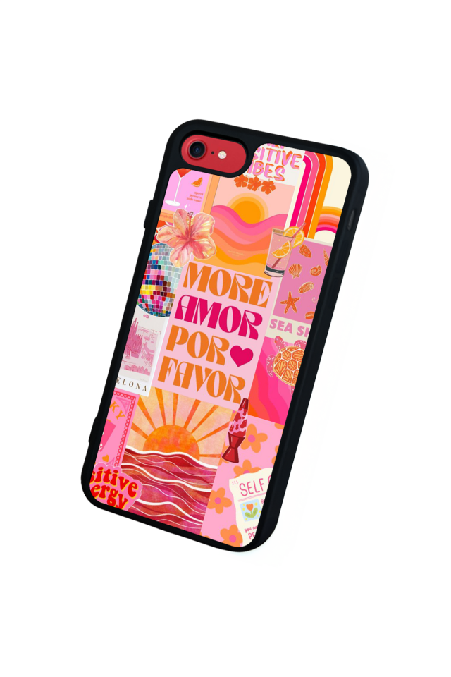 iPhone SE Uyumlu Poster Tasarımlı Glossy Premium Kılıf