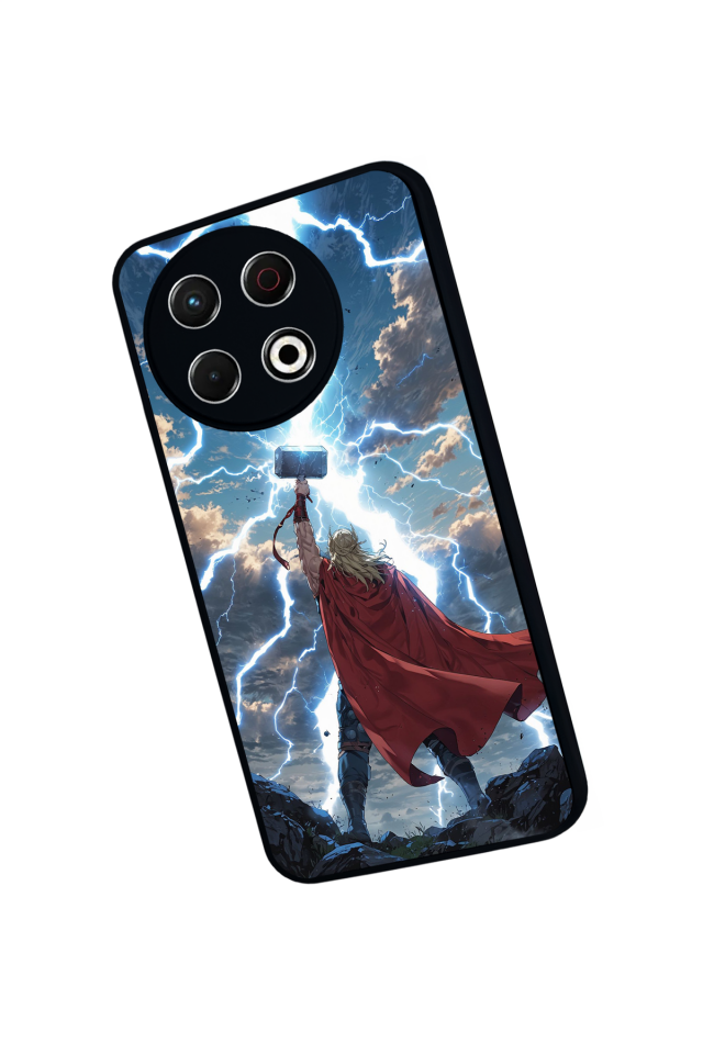 Tecno Spark 30 Pro Uyumlu Thor Tasarımlı Glossy Premium Kılıf