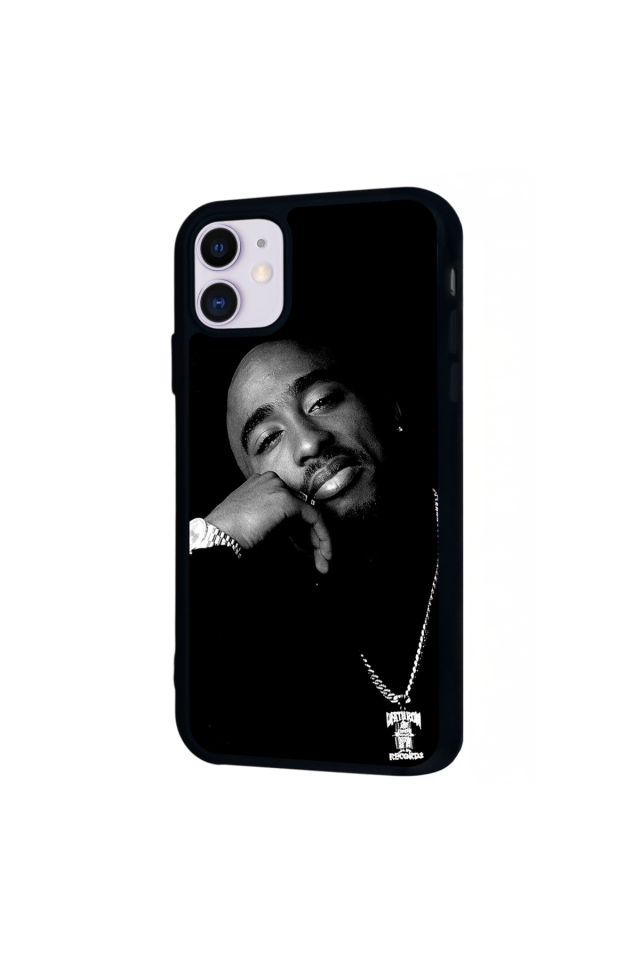iPhone 11 Uyumlu Tupac Tasarımlı Glossy Premium Kılıf