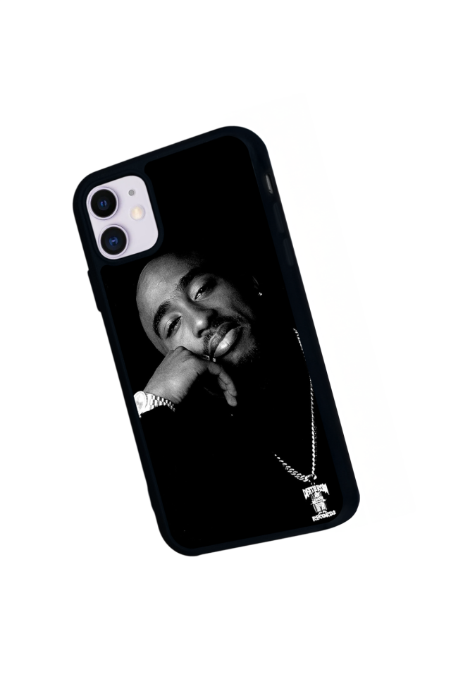 iPhone 11 Uyumlu Tupac Tasarımlı Glossy Premium Kılıf