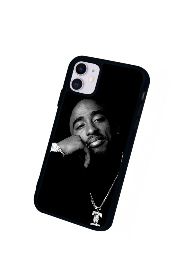 iPhone 11 Uyumlu Tupac Tasarımlı Glossy Premium Kılıf