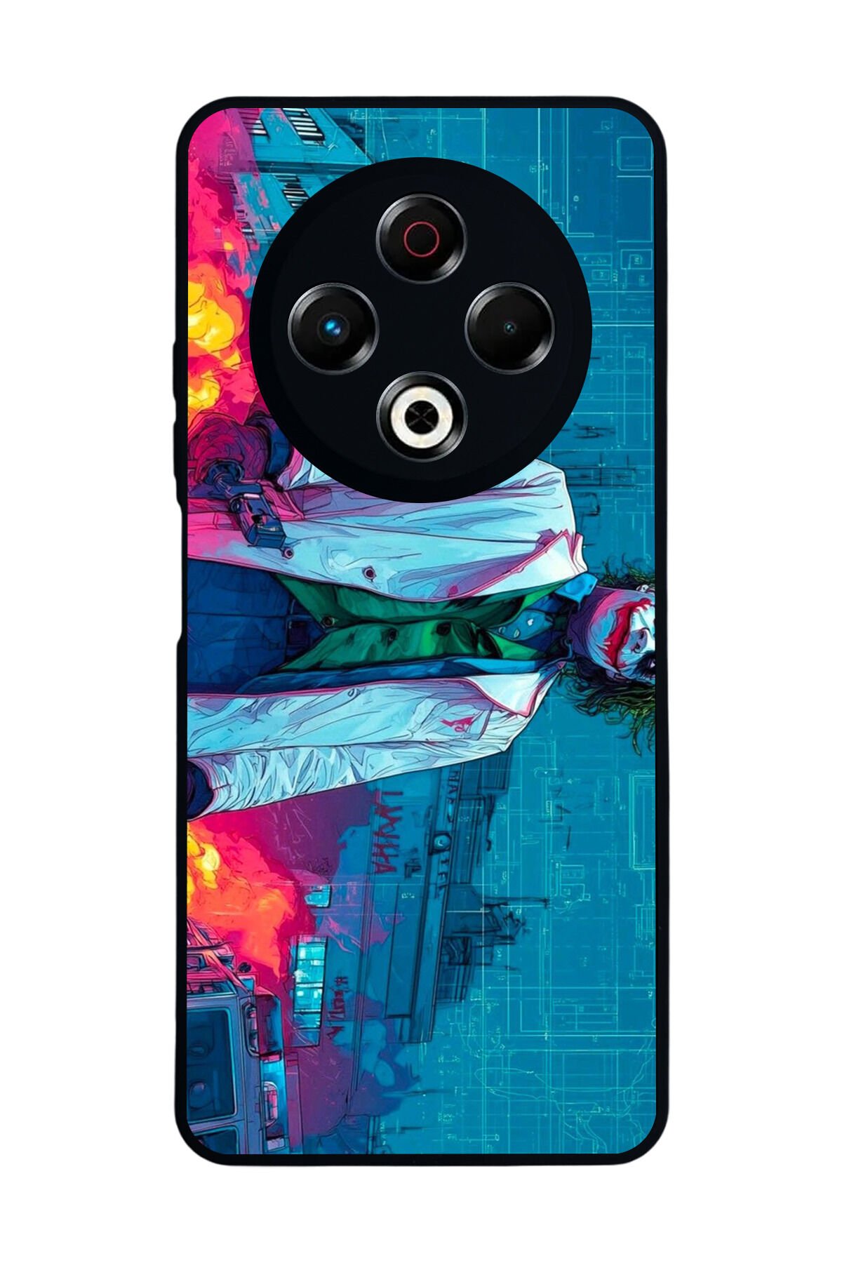 Tecno Spark 30 Uyumlu Joker Tasarımlı Glossy Premium Kılıf