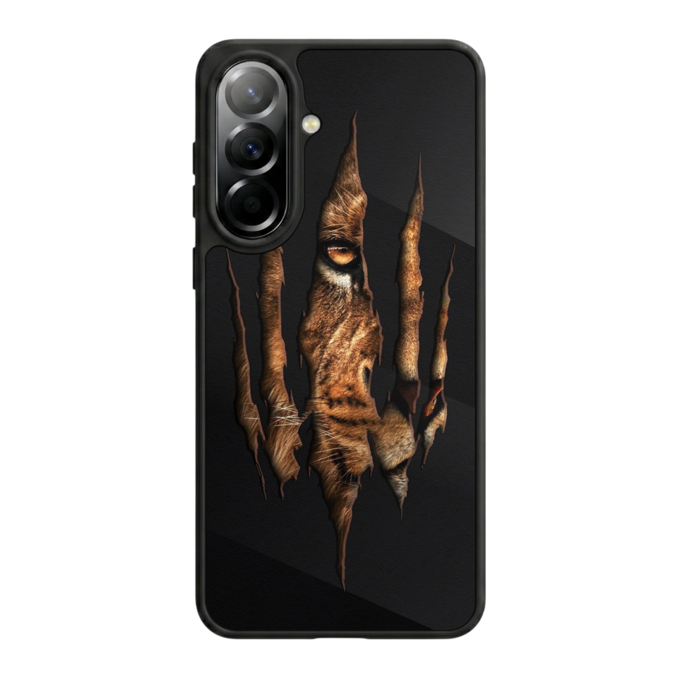 Samsung Galaxy A37 Uyumlu Aslan Tasarımlı Glossy Premium Kılıf