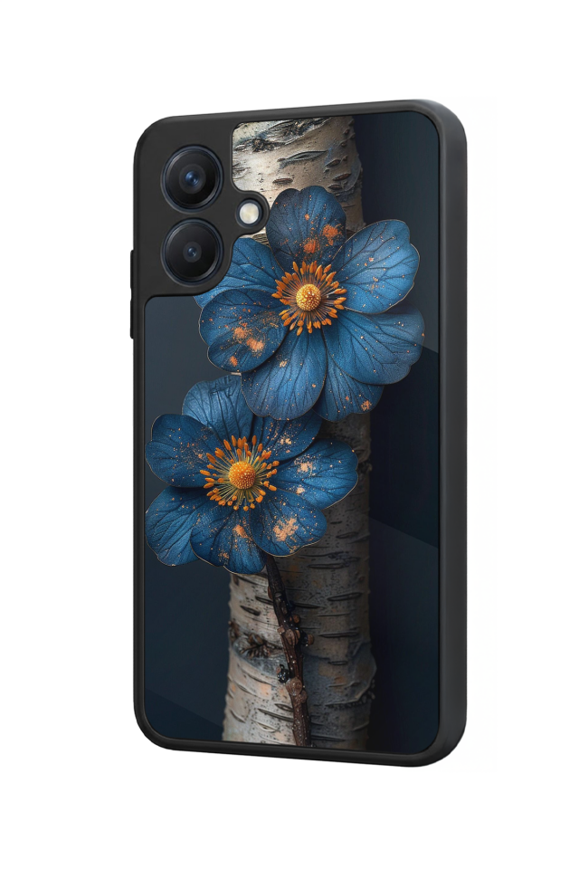 Samsung Galaxy A07 Uyumlu Cicek Tasarımlı Glossy Premium Kılıf