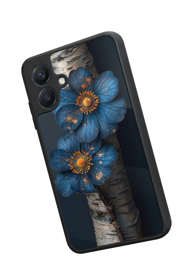 Samsung Galaxy A07 Uyumlu Cicek Tasarımlı Glossy Premium Kılıf