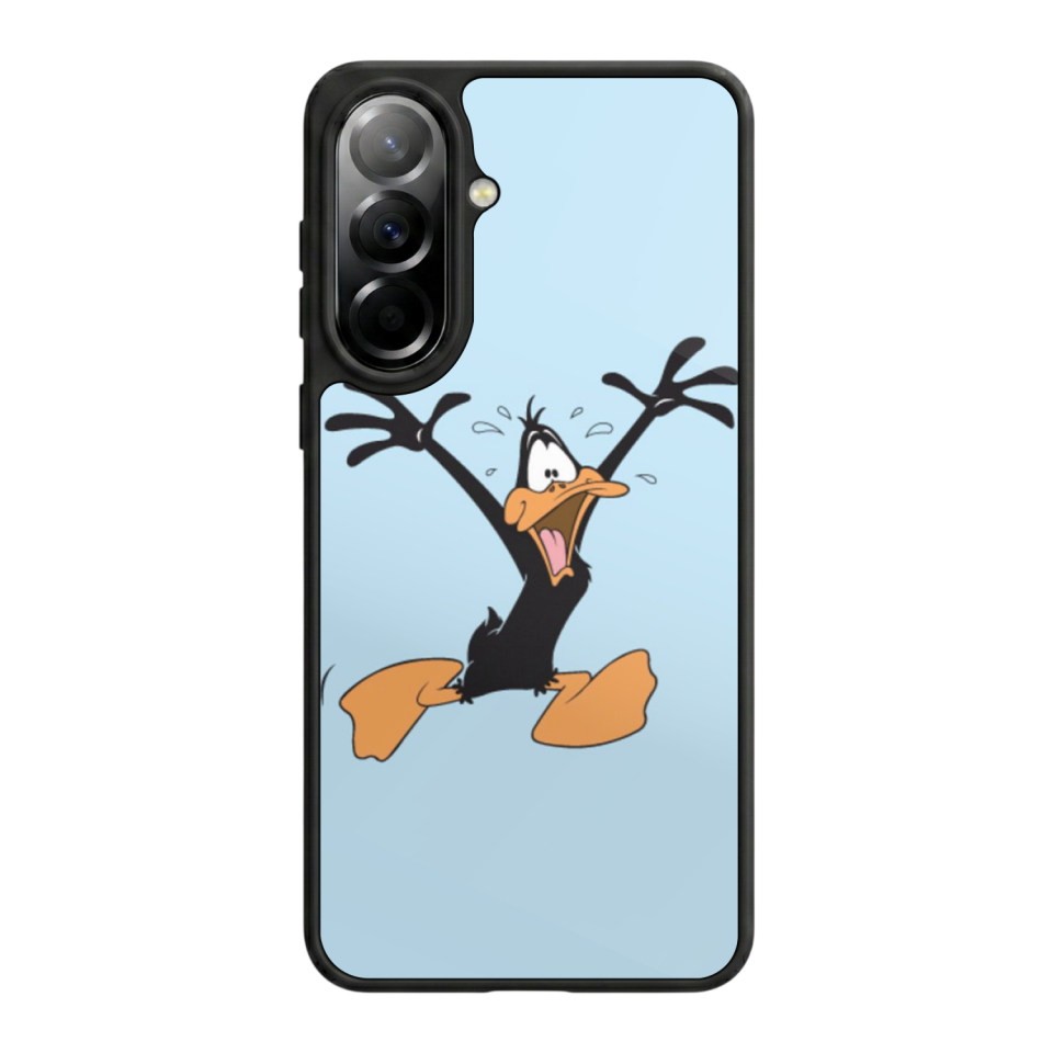 Samsung Galaxy A57 Uyumlu Daffy duck Tasarımlı Glossy Premium Kılıf