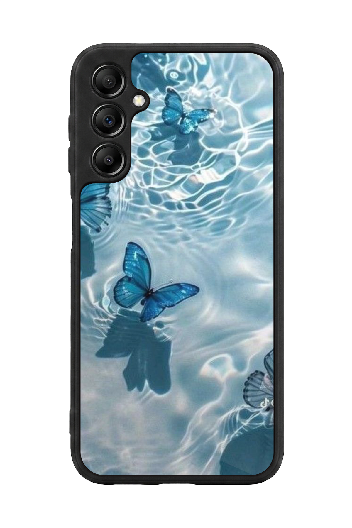 Samsung Galaxy A14 Uyumlu Kelebek Tasarımlı Glossy Premium Kılıf