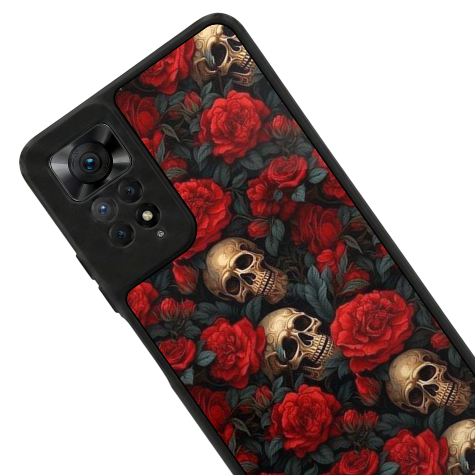 Xiaomi Redmi Note 11 Pro Uyumlu KuruKafa Tasarımlı Glossy Premium Kılıf
