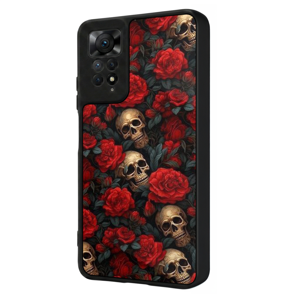 Xiaomi Redmi Note 11 Pro Uyumlu KuruKafa Tasarımlı Glossy Premium Kılıf