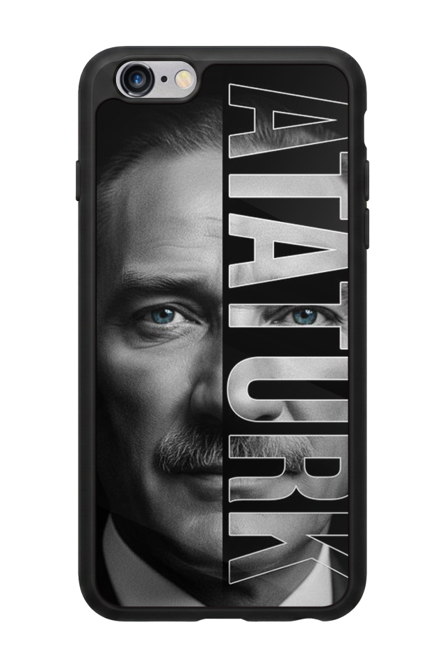 iPhone 6 Plus Uyumlu Mustafa Kemal Ataturk Tasarımlı Glossy Premium Kılıf