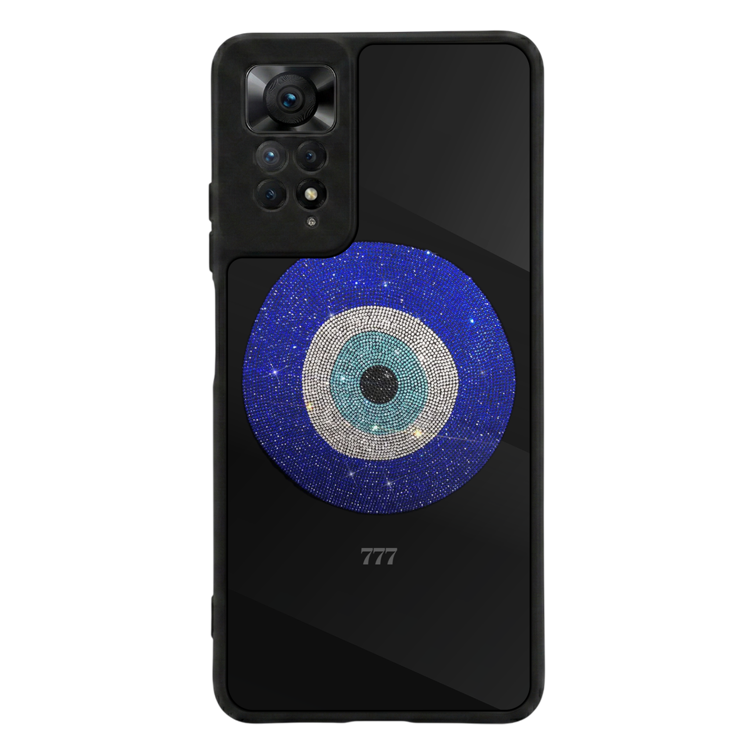 Xiaomi Redmi Note 12 Pro Uyumlu Nazar Tasarımlı Glossy Premium Kılıf