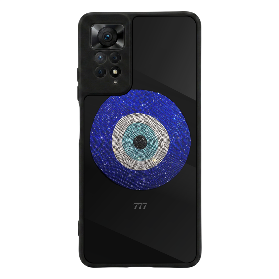 Xiaomi Redmi Note 12 Pro Uyumlu Nazar Tasarımlı Glossy Premium Kılıf