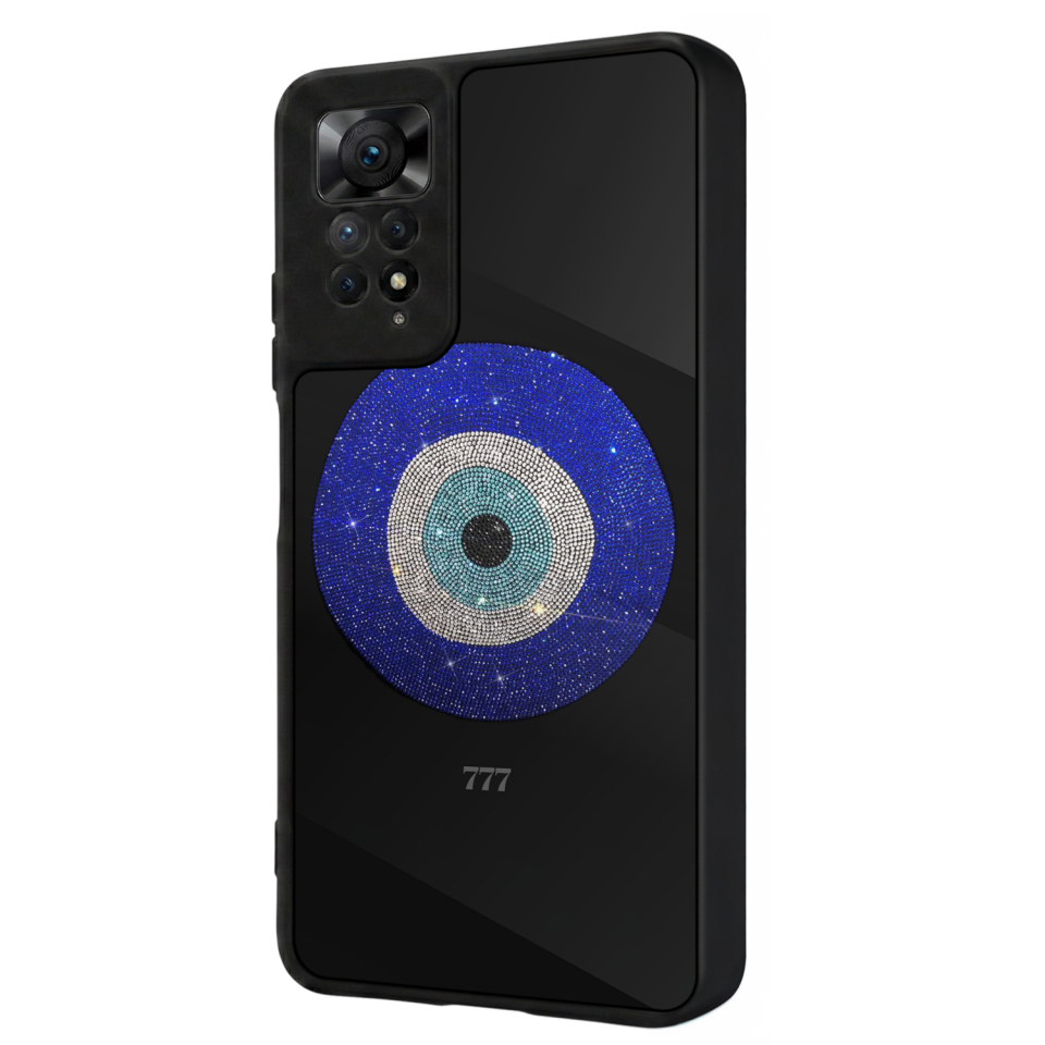 Xiaomi Redmi Note 12 Pro Uyumlu Nazar Tasarımlı Glossy Premium Kılıf