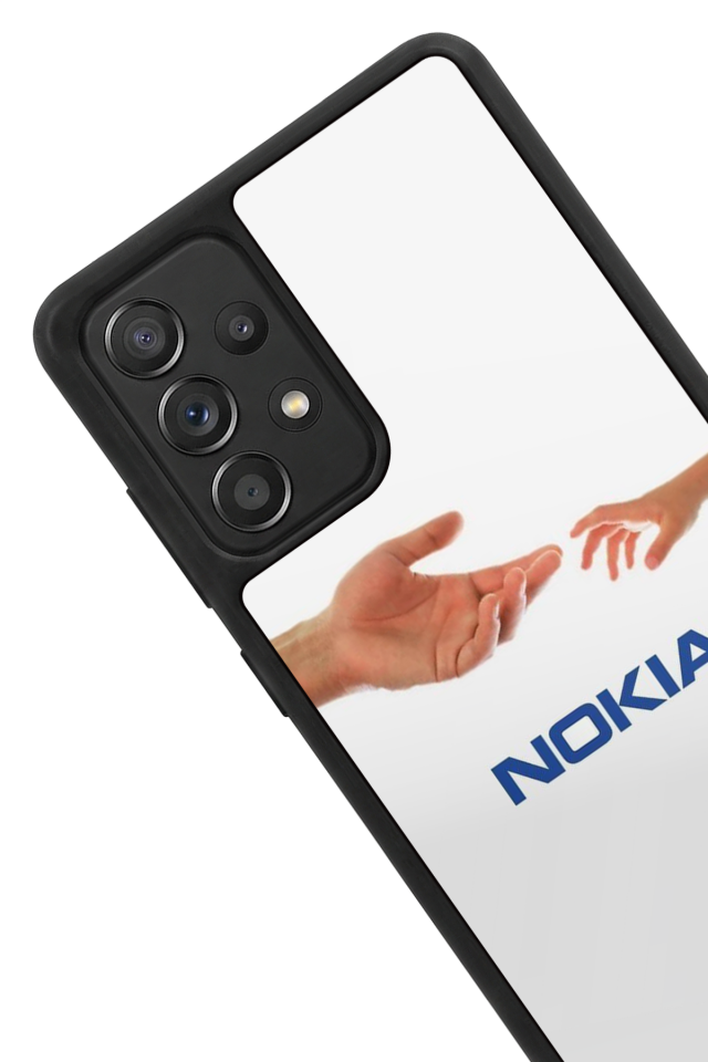 Samsung Galaxy A72 Uyumlu Nokia Tasarımlı Glossy Premium Kılıf
