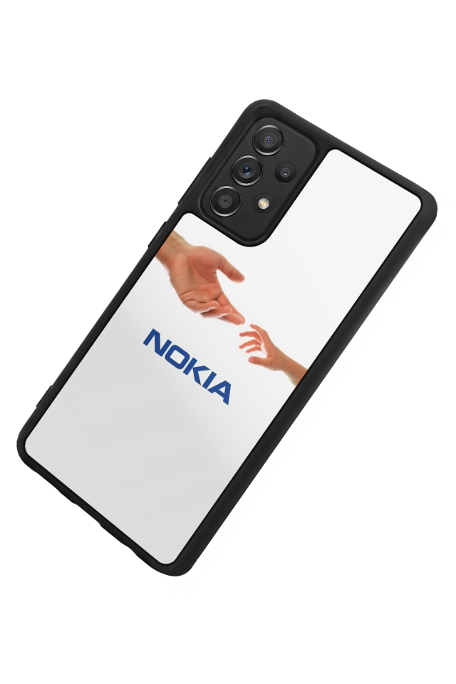 Samsung Galaxy A72 Uyumlu Nokia Tasarımlı Glossy Premium Kılıf