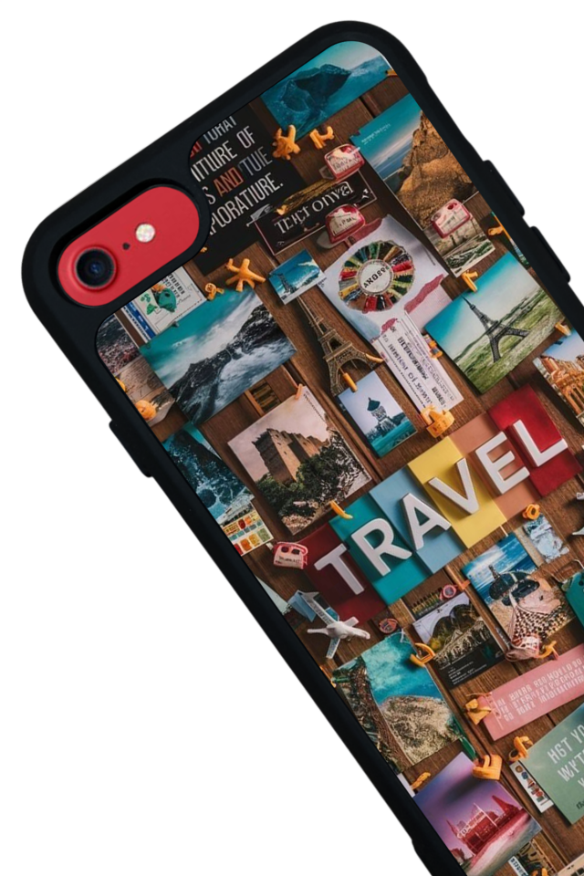 iPhone SE Uyumlu Poster Tasarımlı Glossy Premium Kılıf