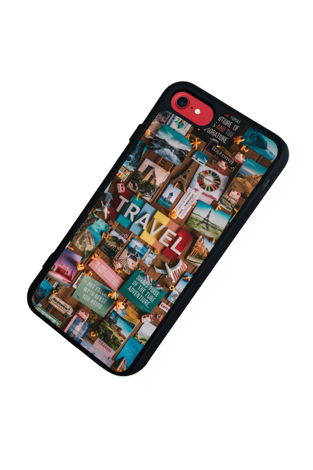 iPhone SE Uyumlu Poster Tasarımlı Glossy Premium Kılıf