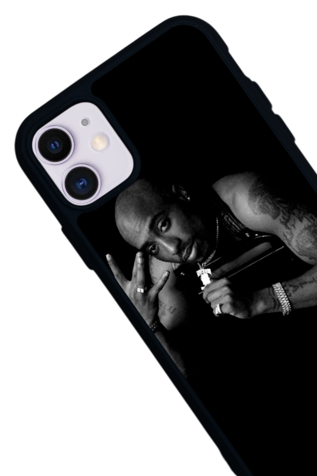 iPhone 11 Uyumlu Tupac Tasarımlı Glossy Premium Kılıf