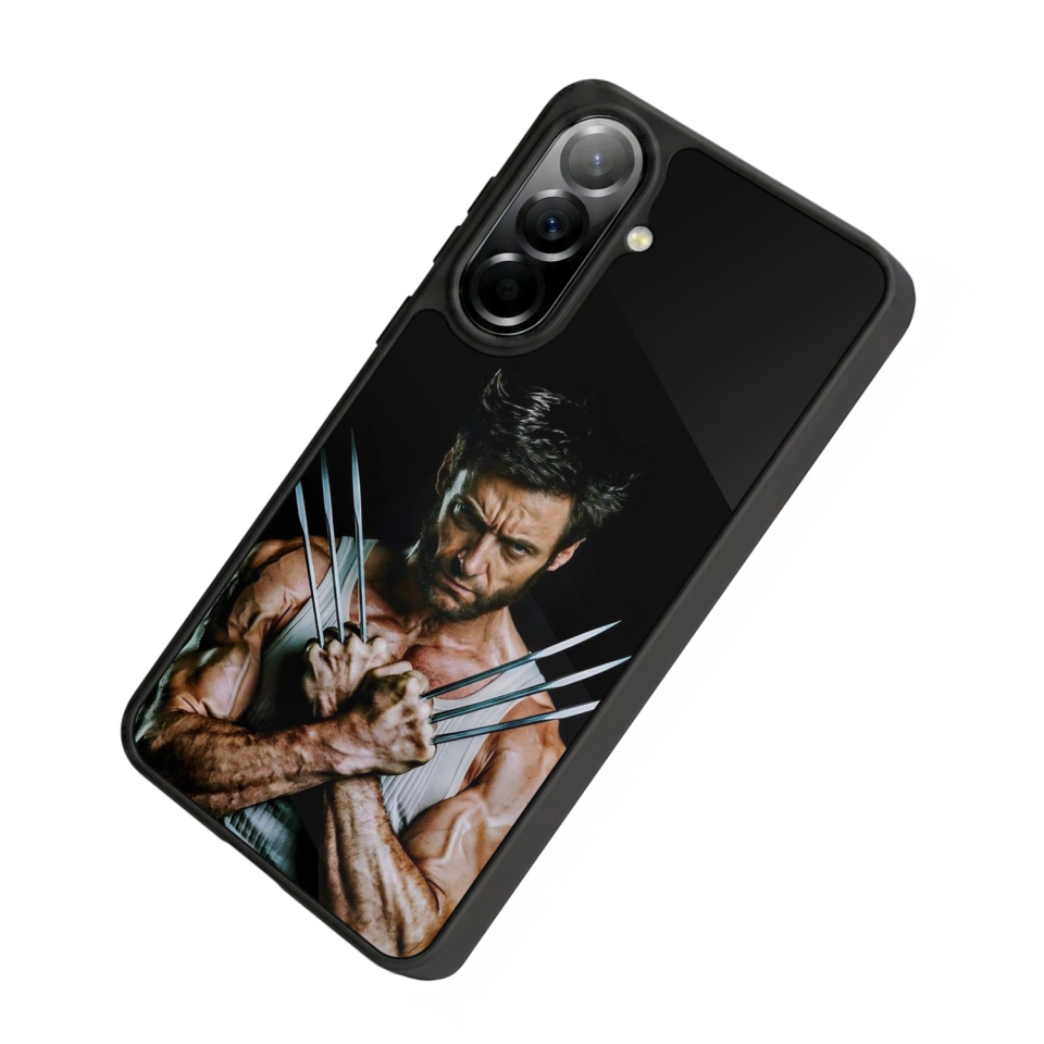 Samsung Galaxy A37 Uyumlu Wolverine Tasarımlı Glossy Premium Kılıf