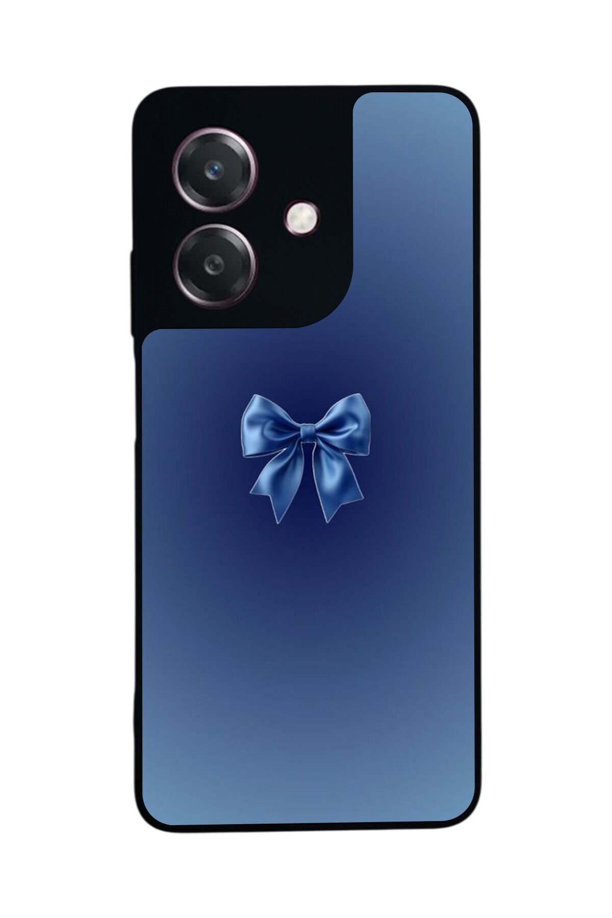 Oppo A3 5G Uyumlu Kurdele Tasarımlı Glossy Premium Kılıf