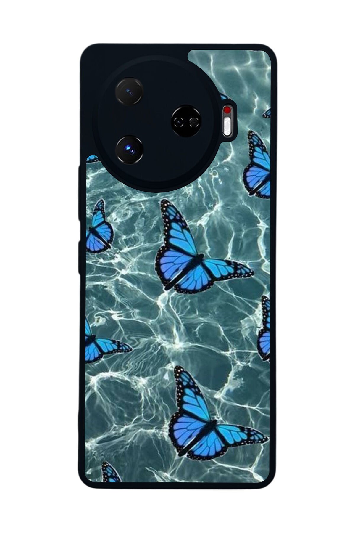 Tecno Camon 30 Pro Uyumlu Kelebek Tasarımlı Glossy Premium Kılıf