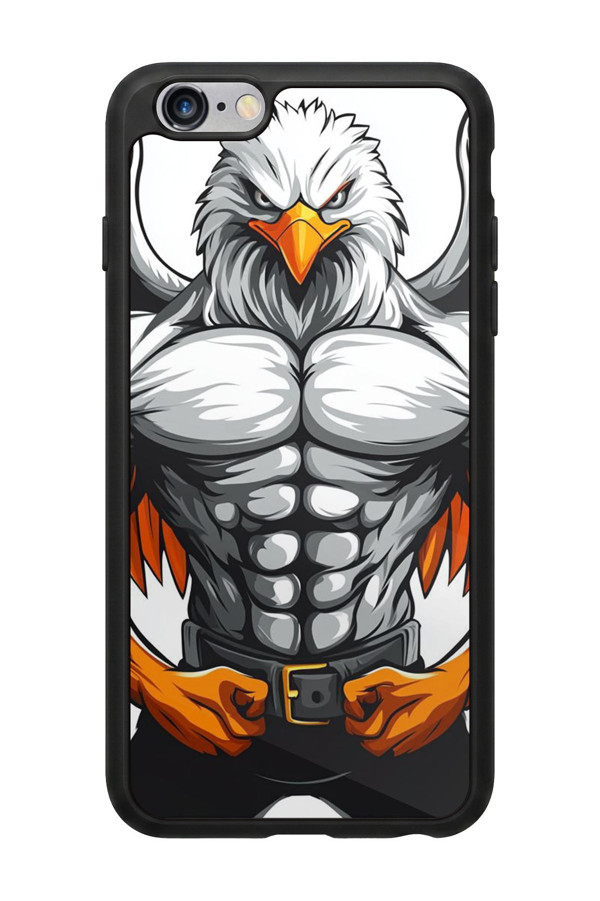 iPhone 6s Plus Uyumlu Besiktas Tasarımlı Glossy Premium Kılıf
