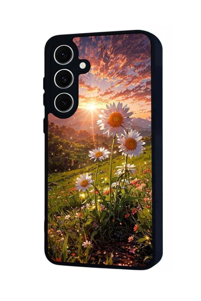 Samsung Galaxy A16 Uyumlu Cicek Tasarımlı Glossy Premium Kılıf