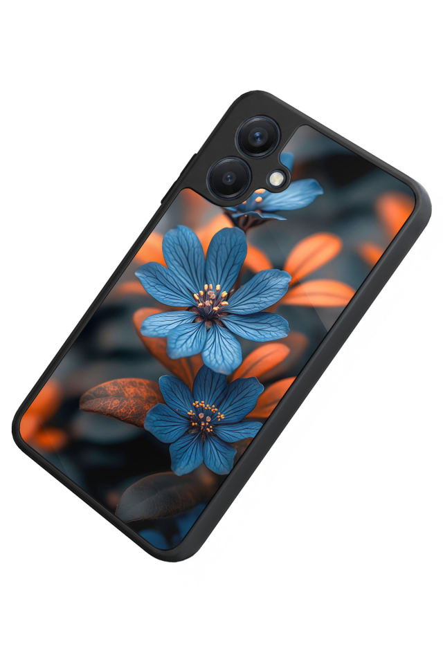 Samsung Galaxy A07 Uyumlu Cicek Tasarımlı Glossy Premium Kılıf