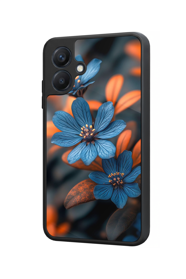 Samsung Galaxy A07 Uyumlu Cicek Tasarımlı Glossy Premium Kılıf