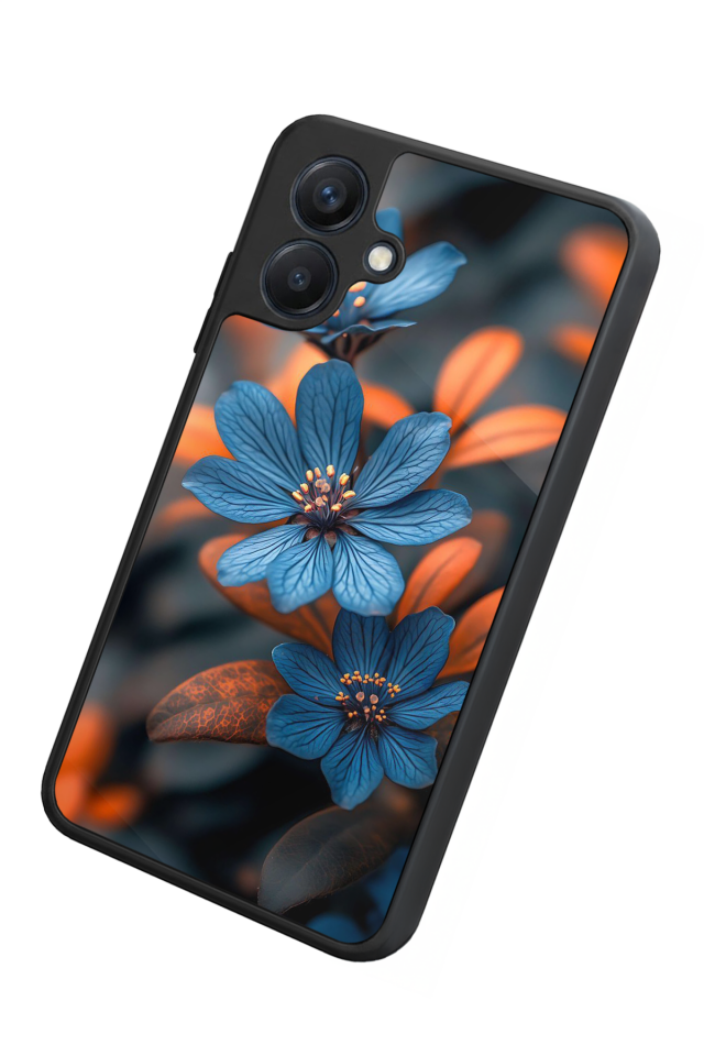 Samsung Galaxy A07 Uyumlu Cicek Tasarımlı Glossy Premium Kılıf