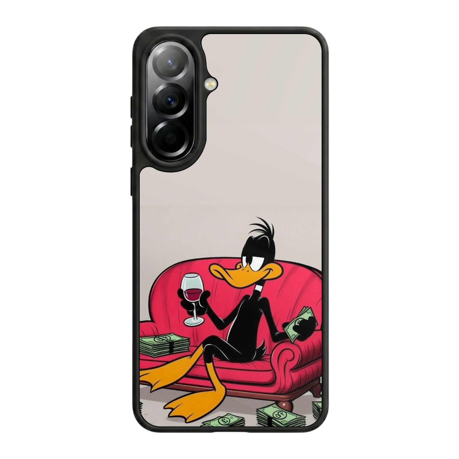 Samsung Galaxy A57 Uyumlu Kiraz Tasarımlı Glossy Premium Kılıf