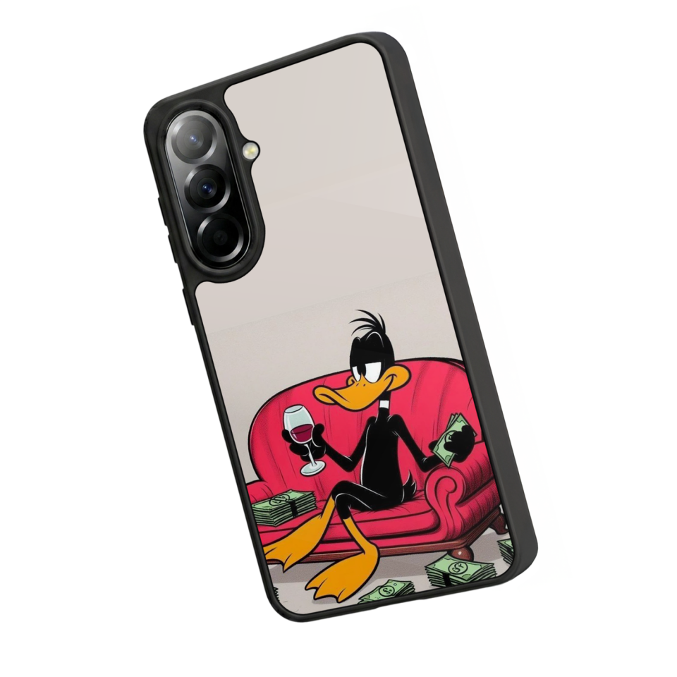 Samsung Galaxy A57 Uyumlu Kiraz Tasarımlı Glossy Premium Kılıf