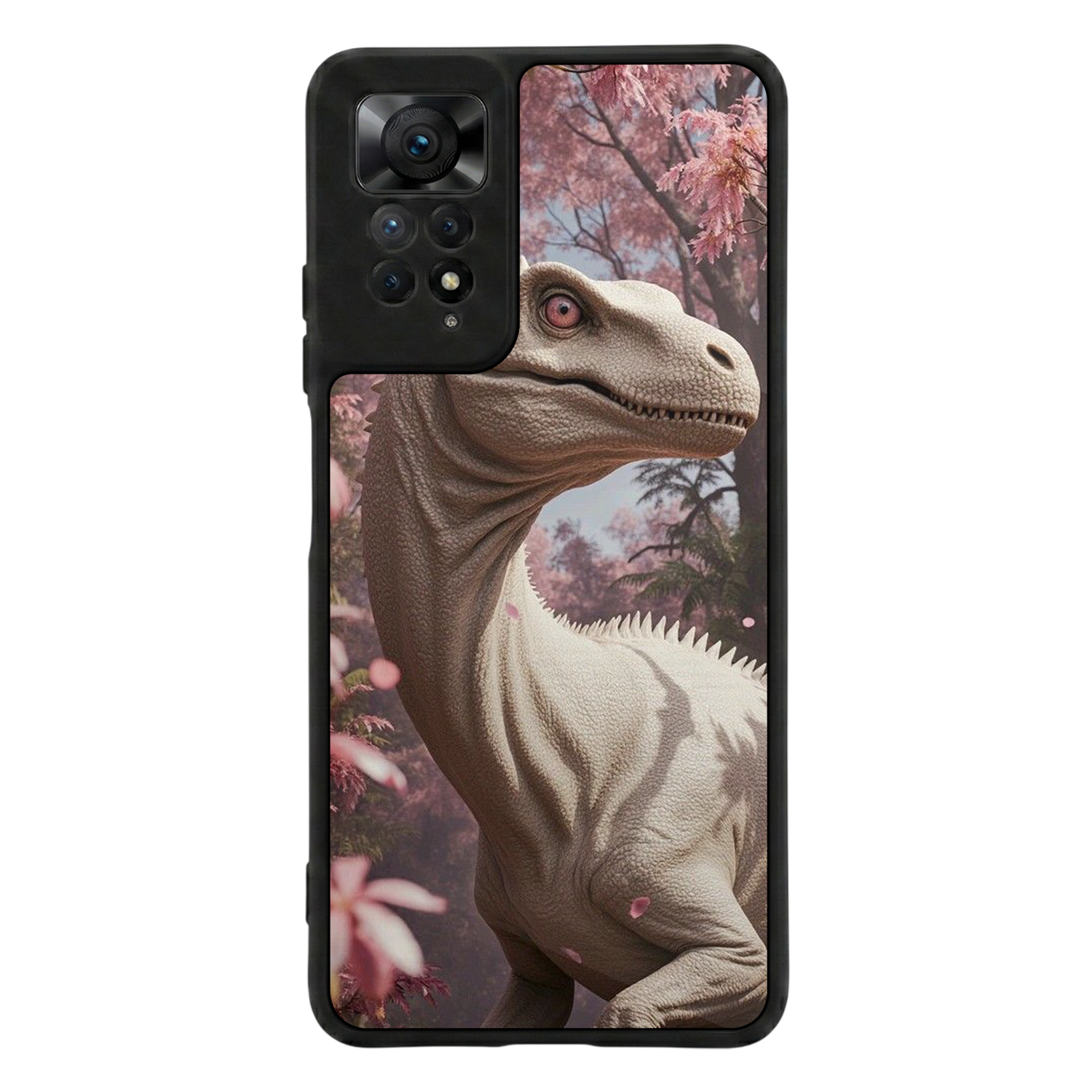 Xiaomi Redmi Note 11 Pro Uyumlu Dinazor Tasarımlı Glossy Premium Kılıf