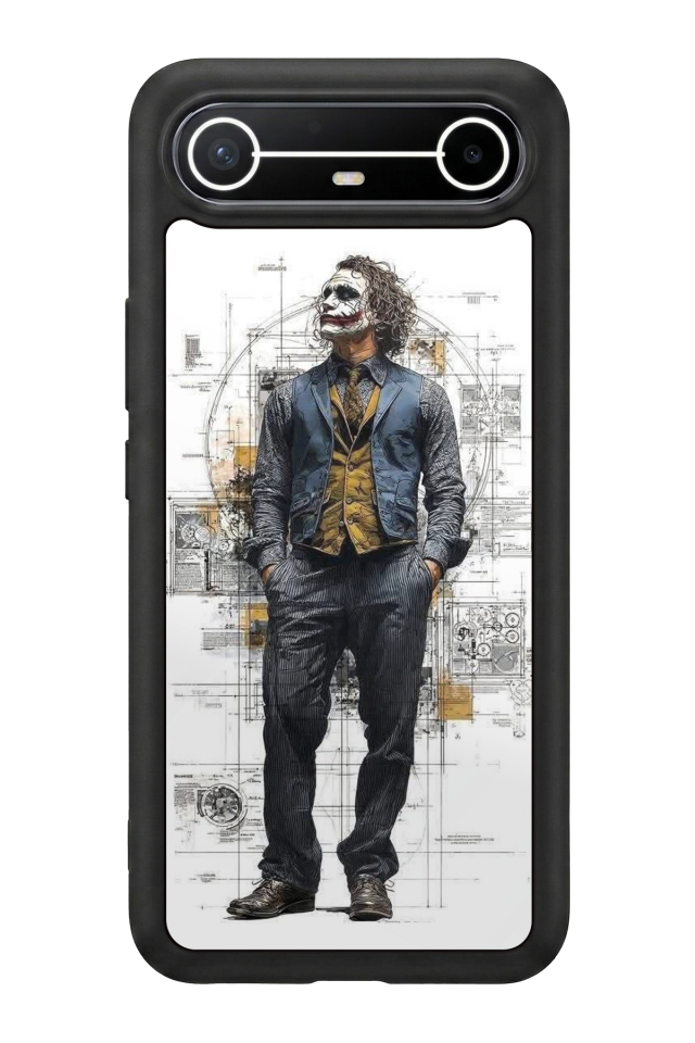 Tecno Spark Slim 5G Uyumlu Joker Tasarımlı Glossy Premium Kılıf
