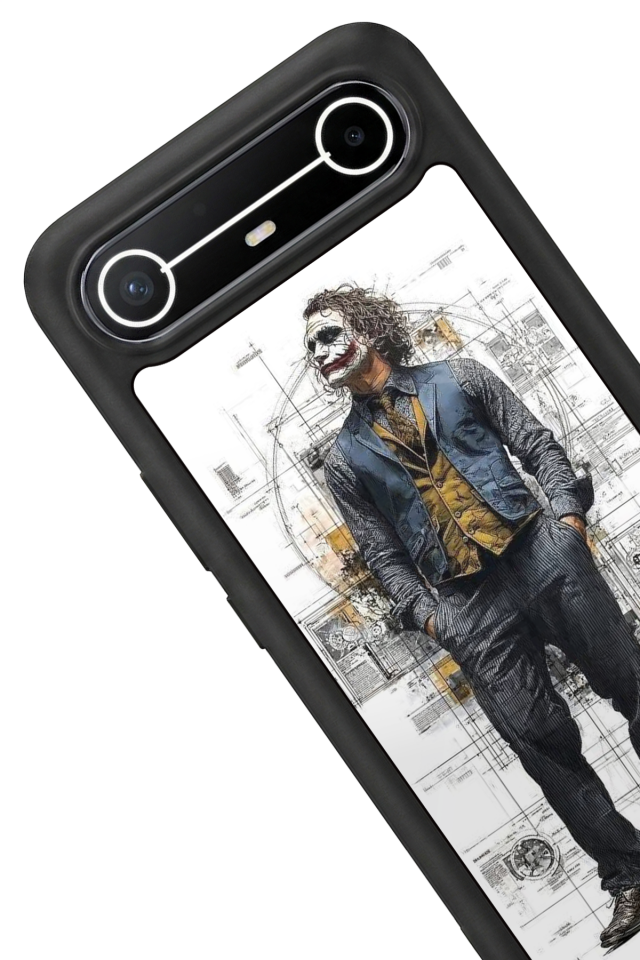 Tecno Spark Slim 5G Uyumlu Joker Tasarımlı Glossy Premium Kılıf