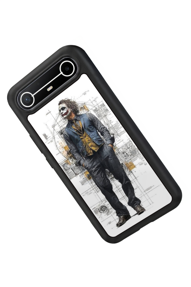 Tecno Spark Slim 5G Uyumlu Joker Tasarımlı Glossy Premium Kılıf