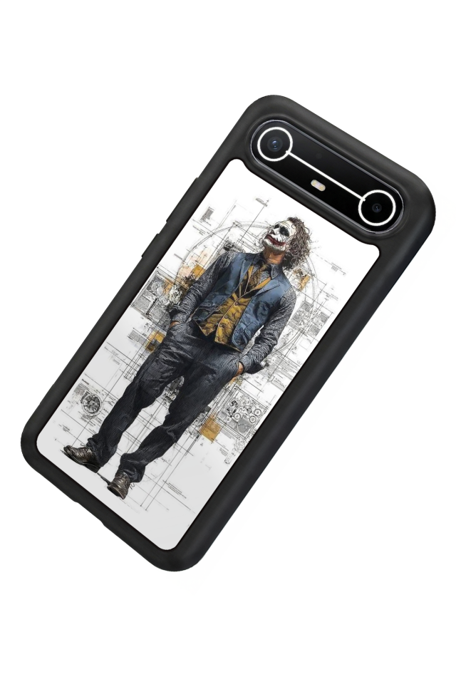 Tecno Spark Slim 5G Uyumlu Joker Tasarımlı Glossy Premium Kılıf