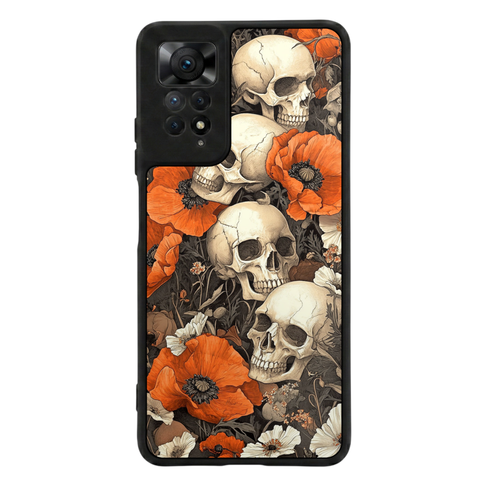 Xiaomi Redmi Note 11 Pro Uyumlu KuruKafa Tasarımlı Glossy Premium Kılıf