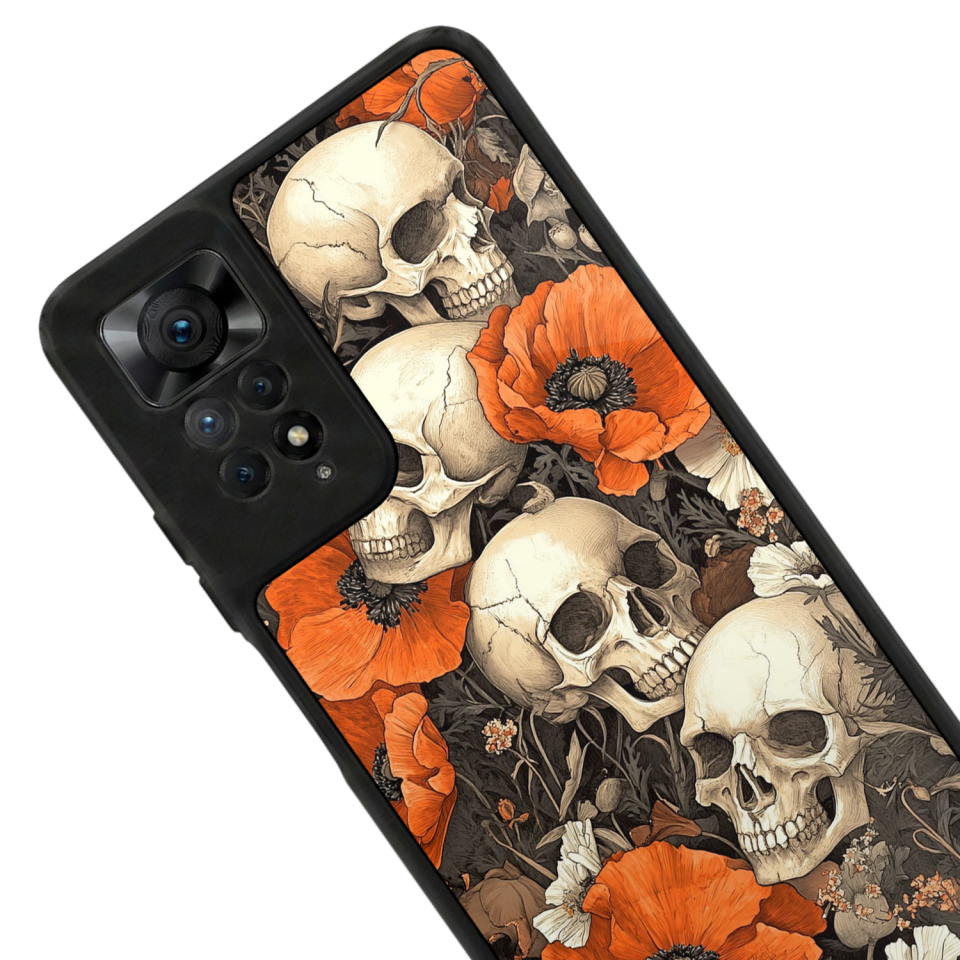 Xiaomi Redmi Note 11 Pro Uyumlu KuruKafa Tasarımlı Glossy Premium Kılıf