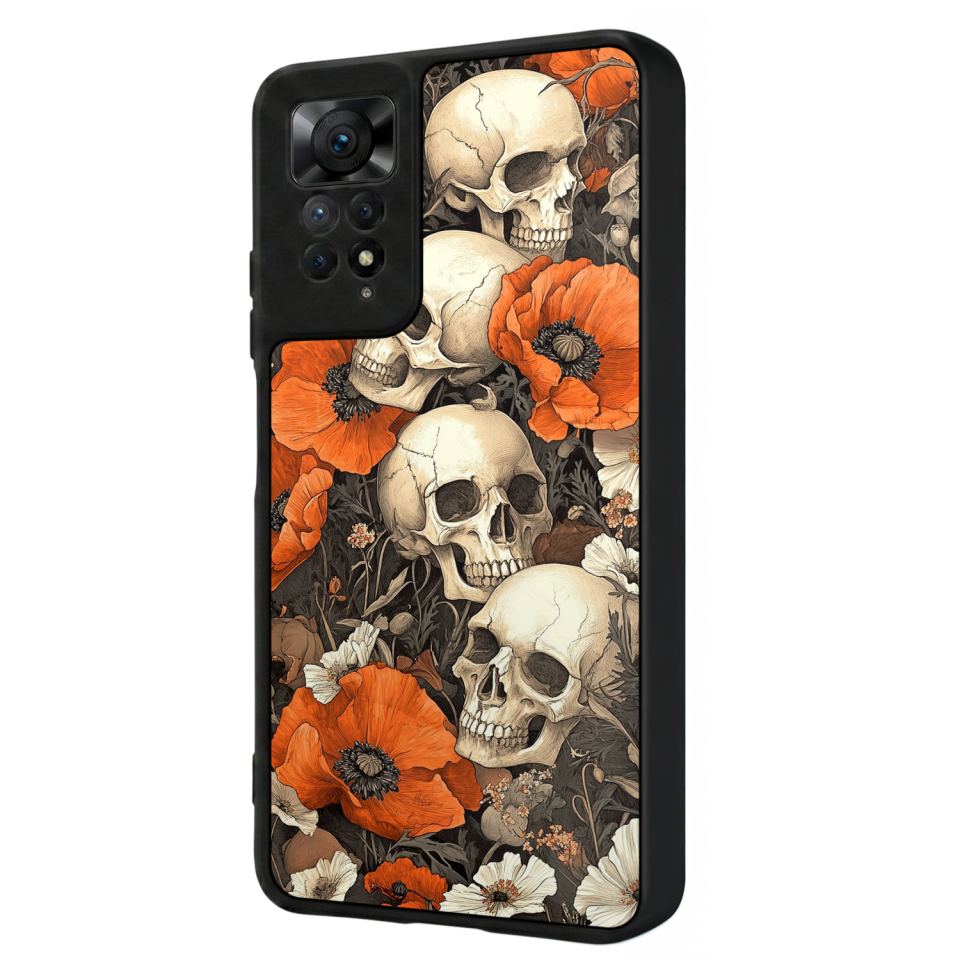 Xiaomi Redmi Note 11 Pro Uyumlu KuruKafa Tasarımlı Glossy Premium Kılıf
