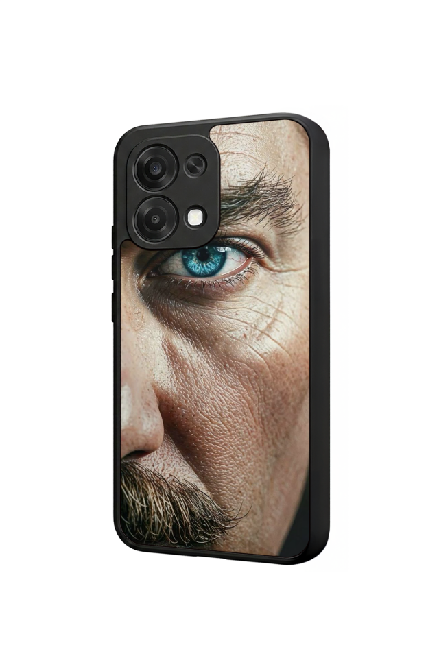 Oppo A6 Pro Uyumlu Mustafa Kemal Ataturk Tasarımlı Glossy Premium Kılıf