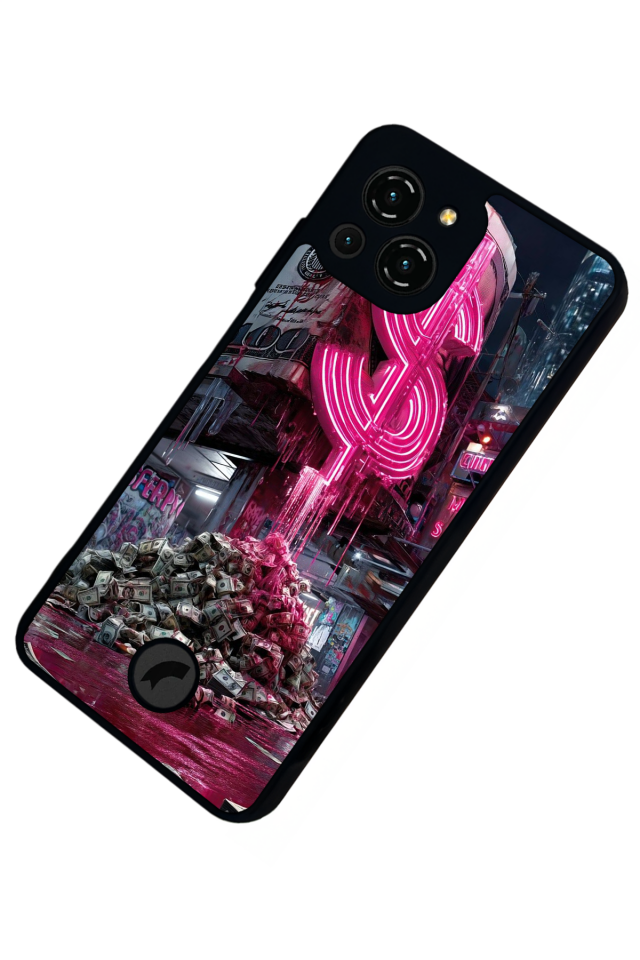 Reeder S23 Pro Max Uyumlu Para Tasarımlı Glossy Premium Kılıf