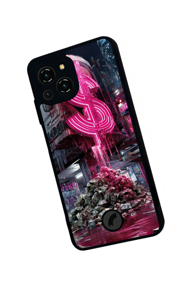 Reeder S23 Pro Max Uyumlu Para Tasarımlı Glossy Premium Kılıf