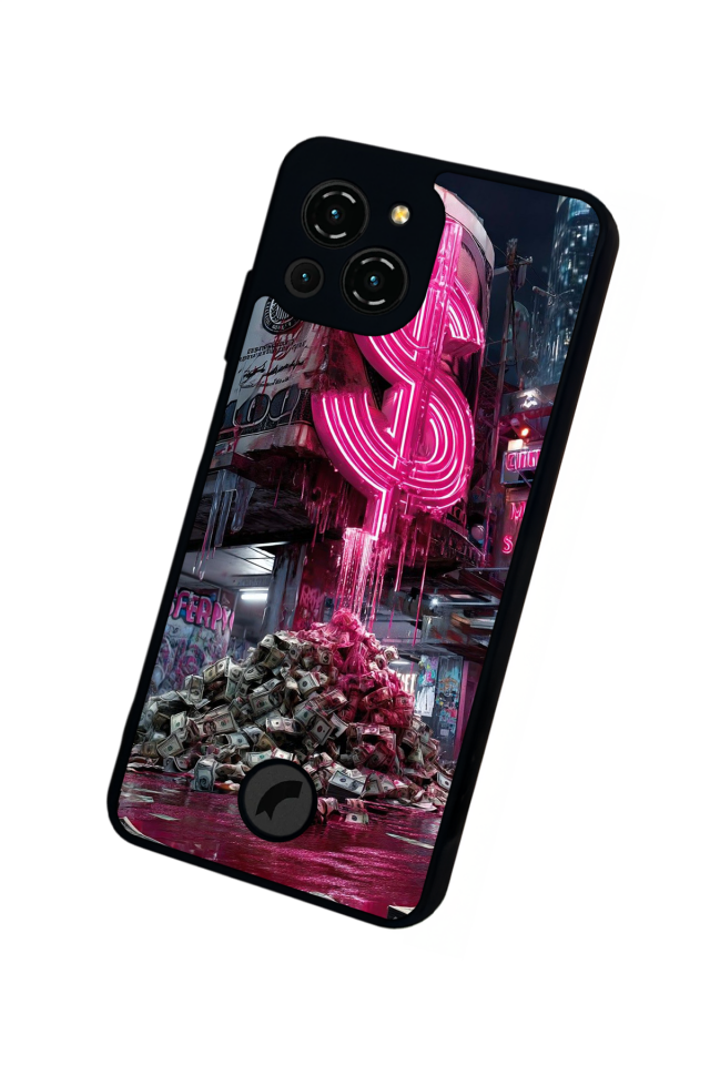 Reeder S23 Pro Max Uyumlu Para Tasarımlı Glossy Premium Kılıf