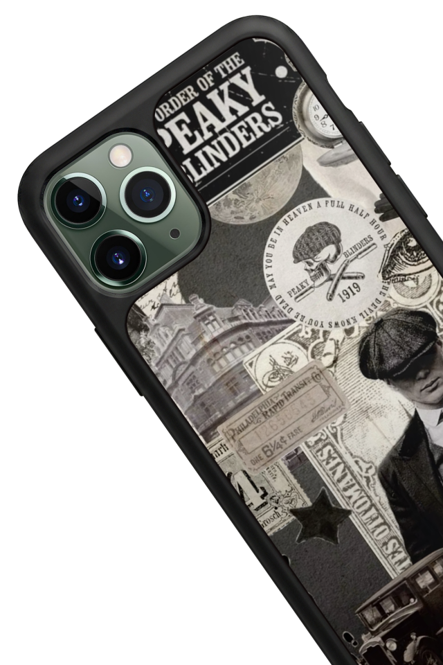 iPhone 11 Pro Uyumlu Peaky Blinders Tasarımlı Glossy Premium Kılıf