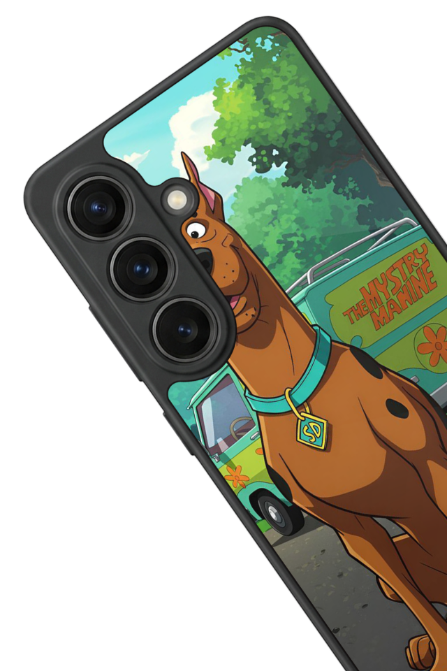 Samsung Galaxy S26 Uyumlu Scooby Doo Tasarımlı Glossy Premium Kılıf